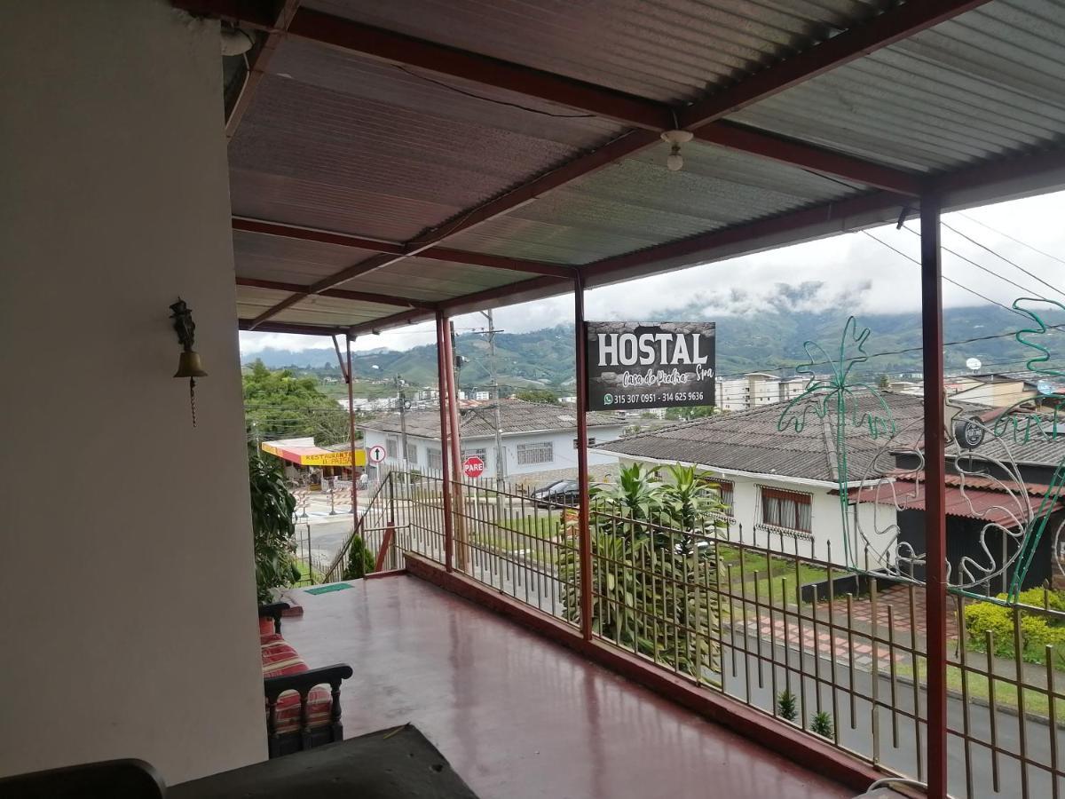 Hostal Spa Casa De Piedra Con Jacuzzi 圣罗莎德卡瓦尔 外观 照片